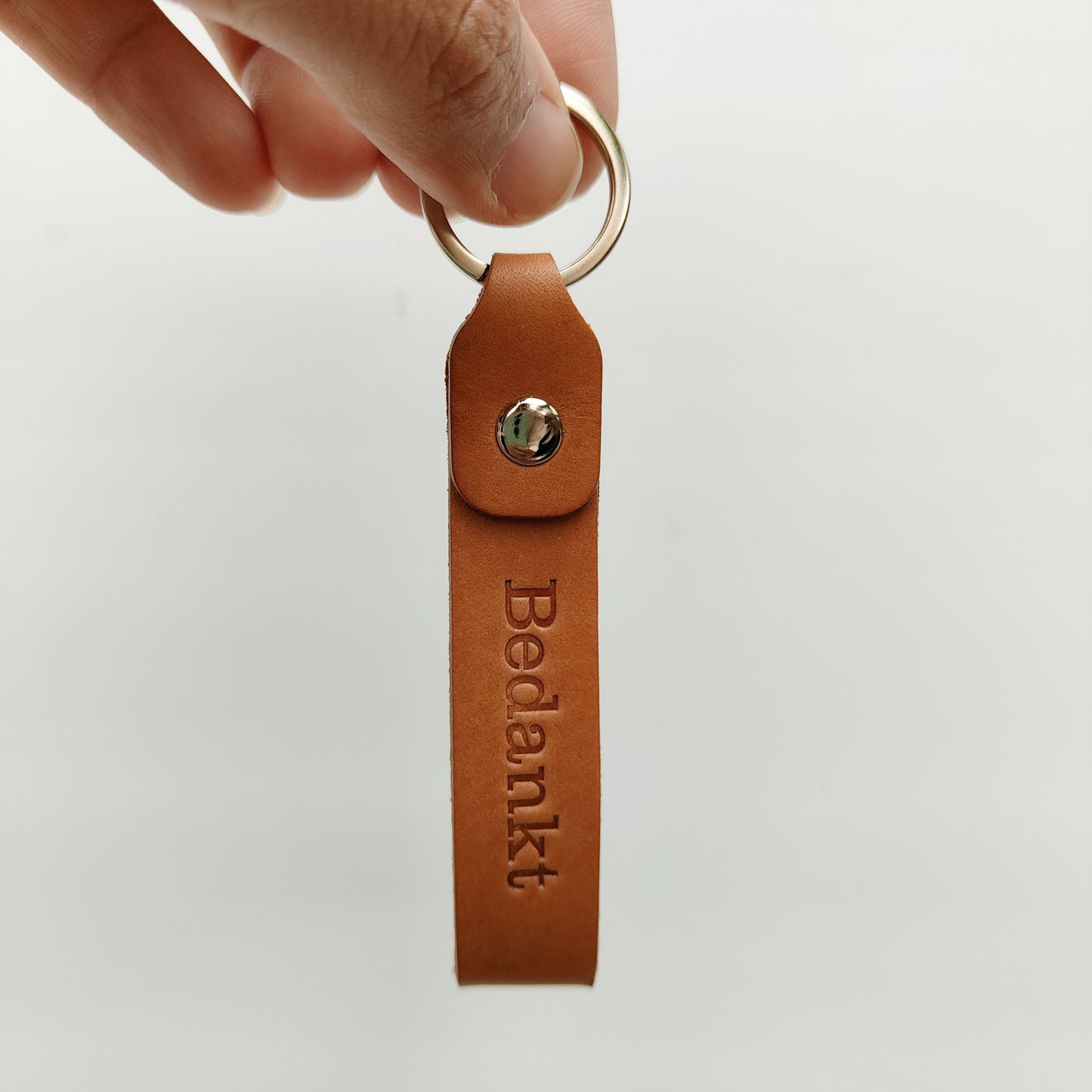 Leren sleutelhanger Elegant