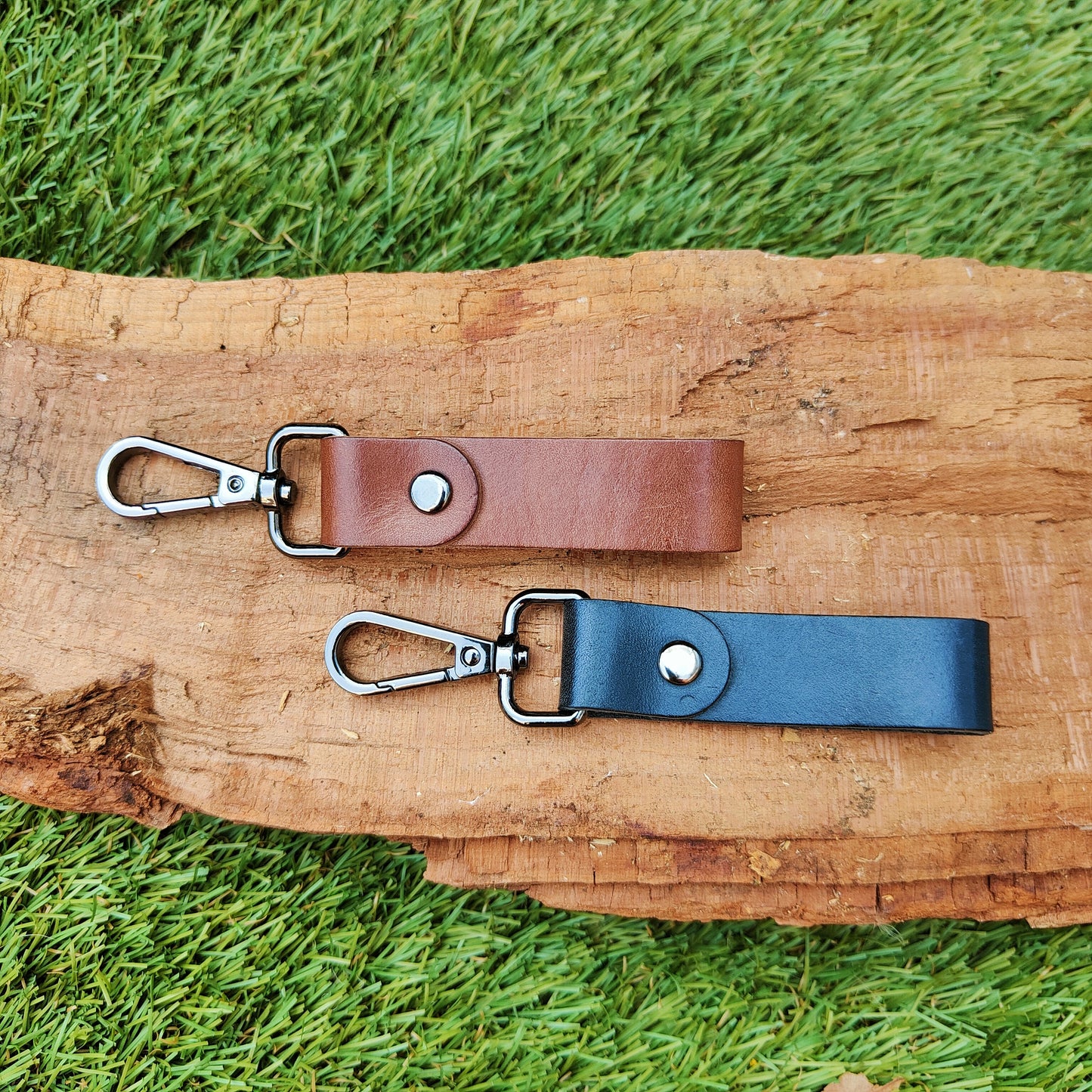 Leren sleutelhanger Robuust