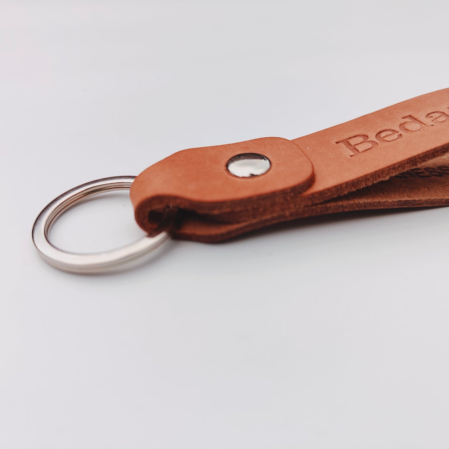 Leren sleutelhanger Elegant