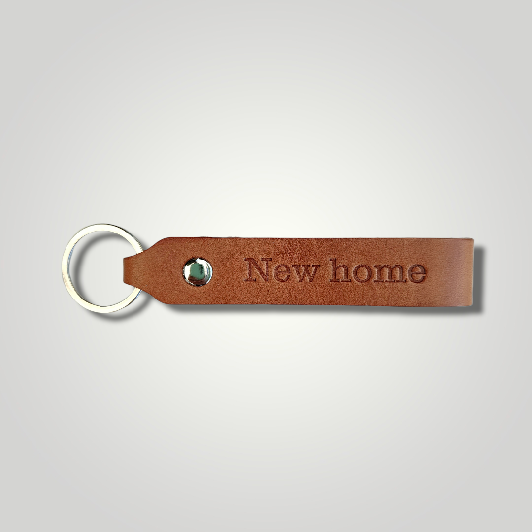 Leren sleutelhanger Elegant