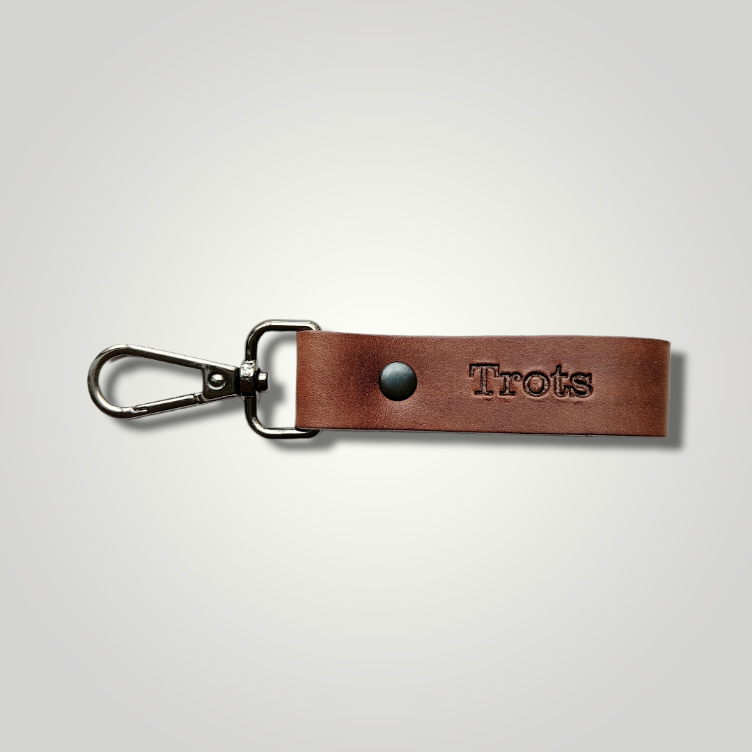 Leren sleutelhanger Robuust